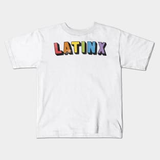 LATINX / Original Retro Style Design Kids T-Shirt